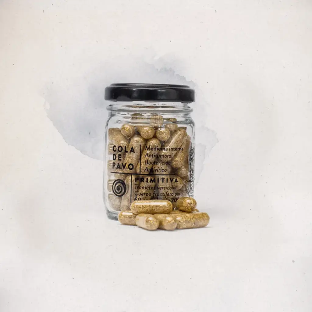 Cola de Pavo 60 Cápsulas de 400mg 