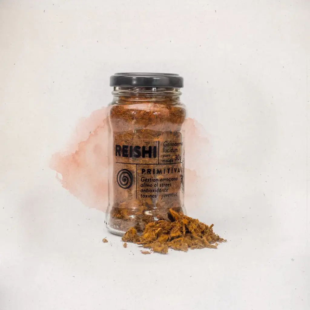 Reishi MOLIDO por 30g.