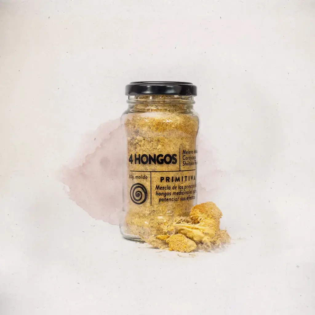 4 Hongos MOLIDO por 30g. 